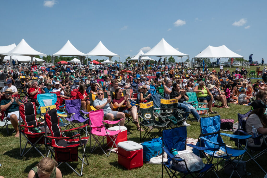 Rise and Shine in the Park 2024 Crowd